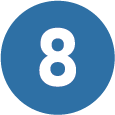 8 - Blue