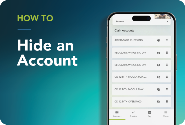 How To Hide An Account